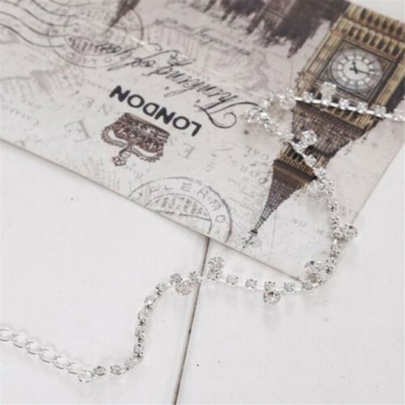 Women's Sexy Crystal Diamond Anklet Ankle Bracelet - Picture 8 of 11